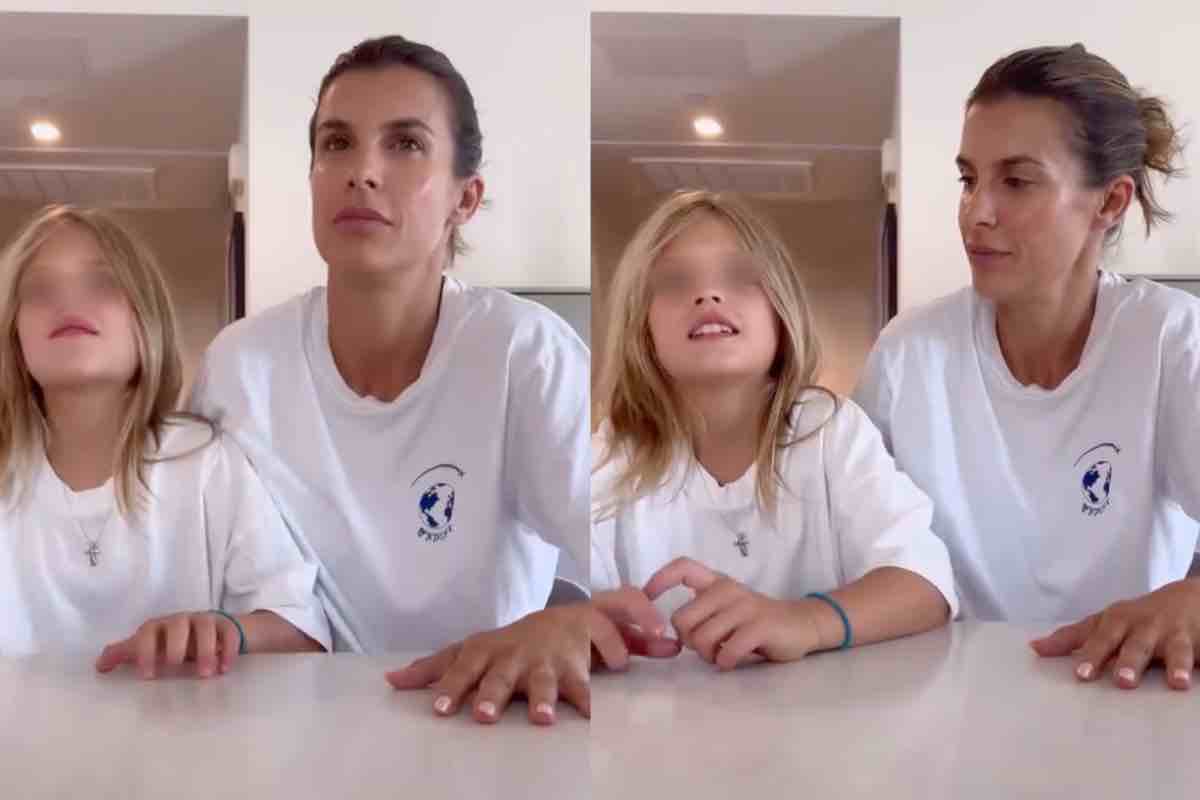 Elisabetta Canalis e Skyler Eva video virale 